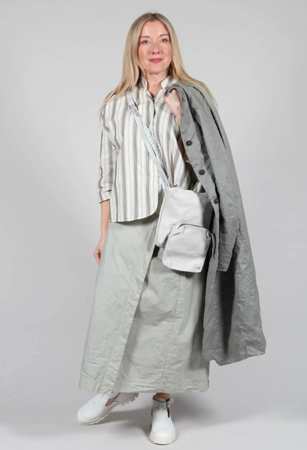 Duster Coat in Ferro