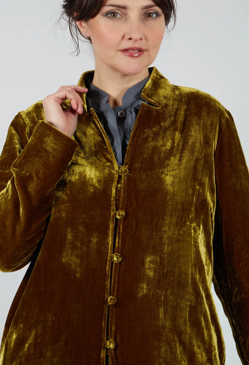 Edda Coat in Moss
