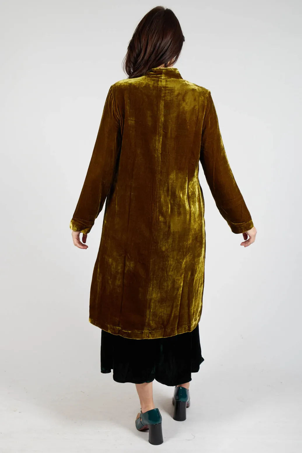 Edda Coat in Moss