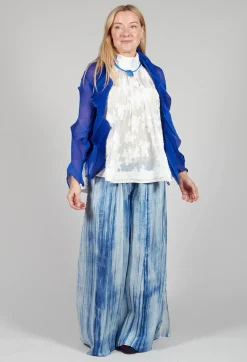 Emma Reversible Pants in Blue