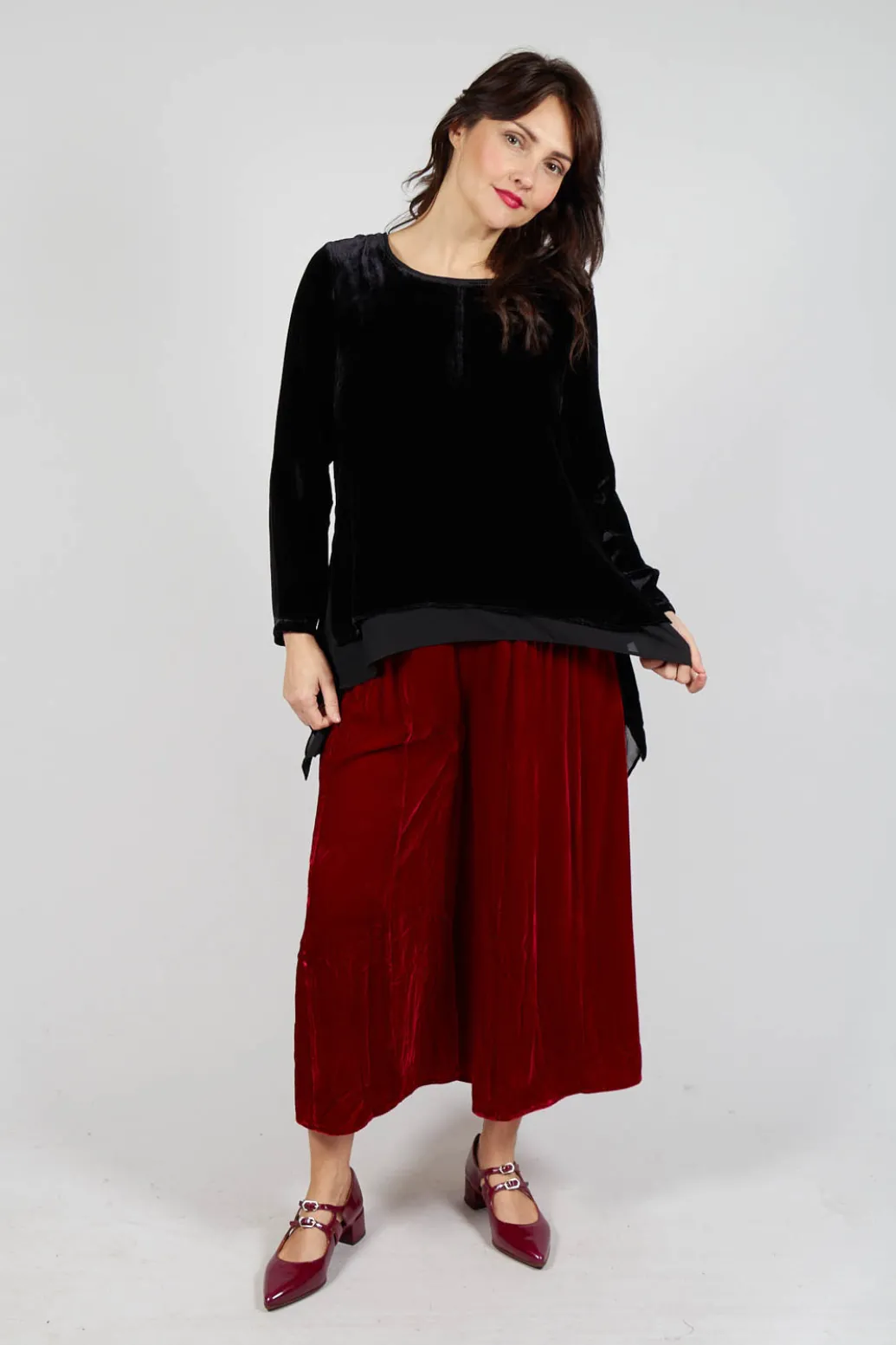 Emma Trousers in Red