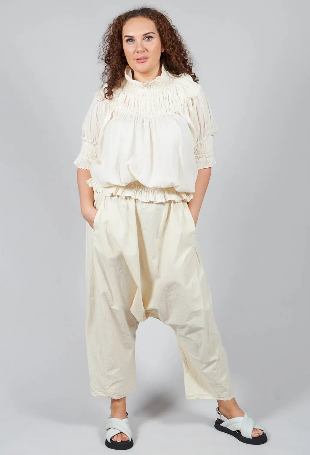 Feminatur Shirt in Schnee