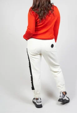 Fine Knit Jumper in Pirite Orange