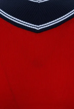 Fine Knit Jumper in Pirite Orange
