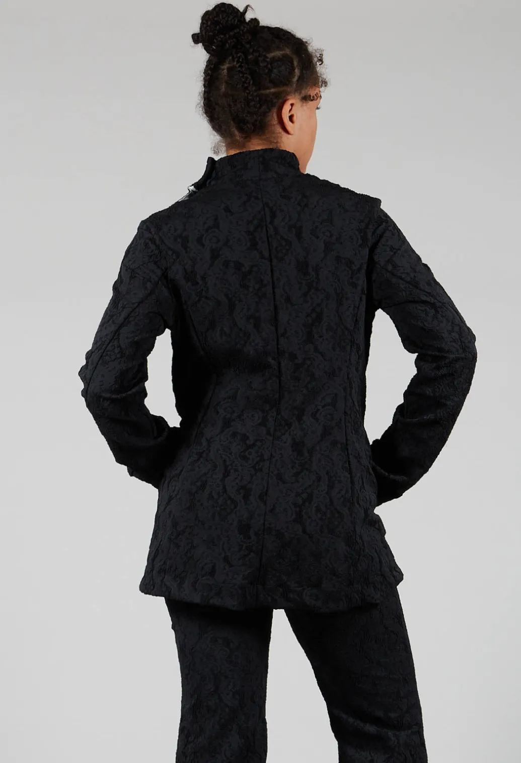 Fla Coat in Black