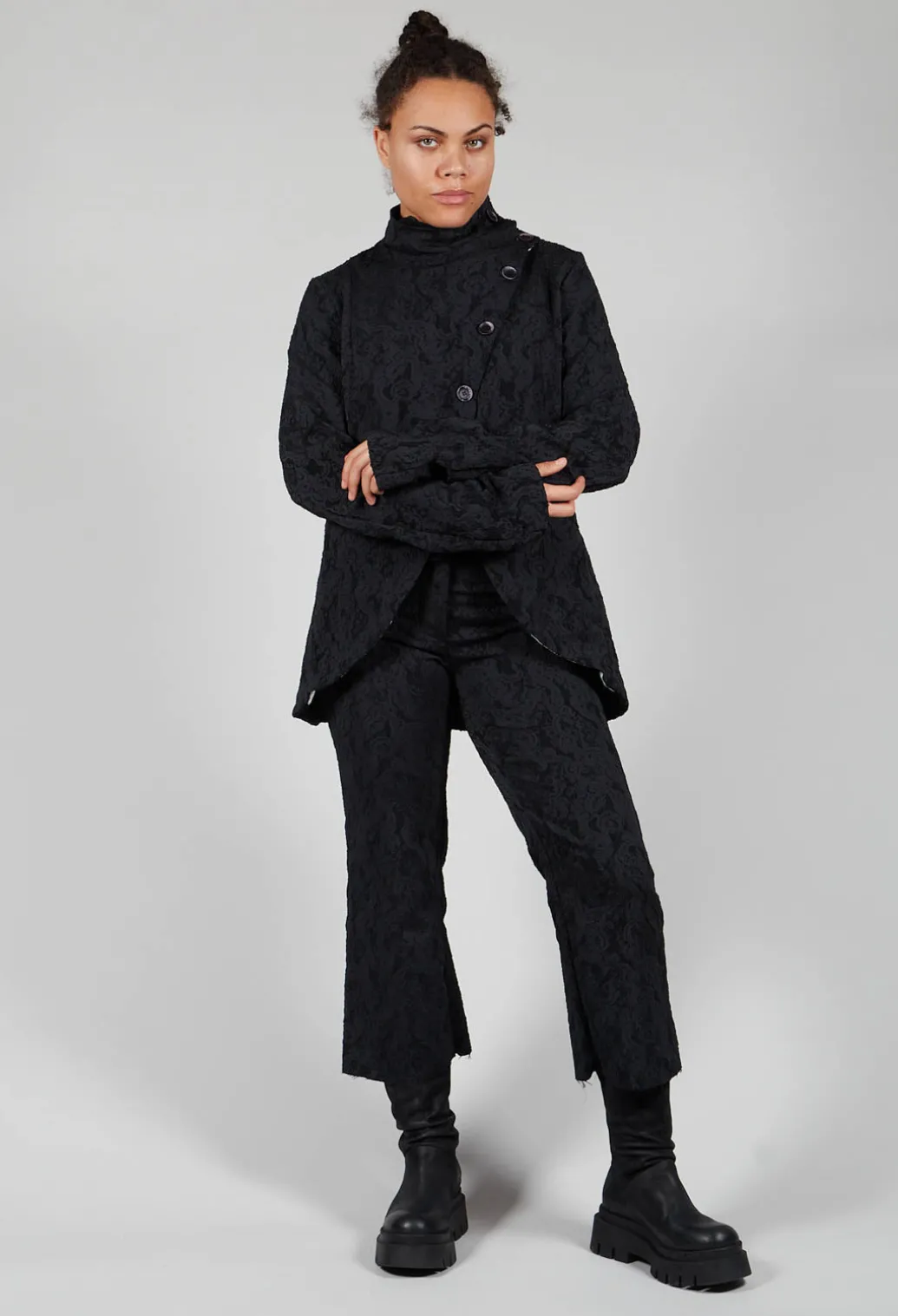 Fla Coat in Black