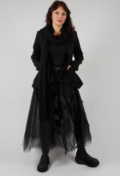 Flutter Jacket in Black