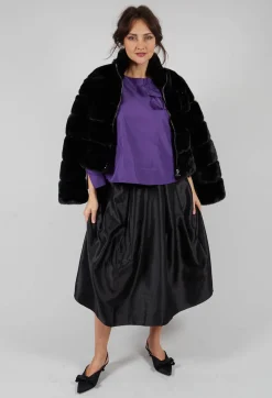 Gavina Skirt in Noir