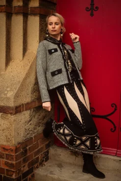 Gelsomina Skirt in Noir