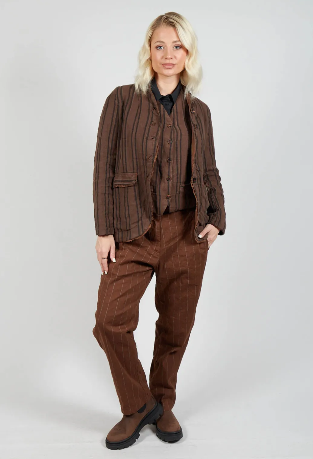 Gemma Gilet in Tobacco