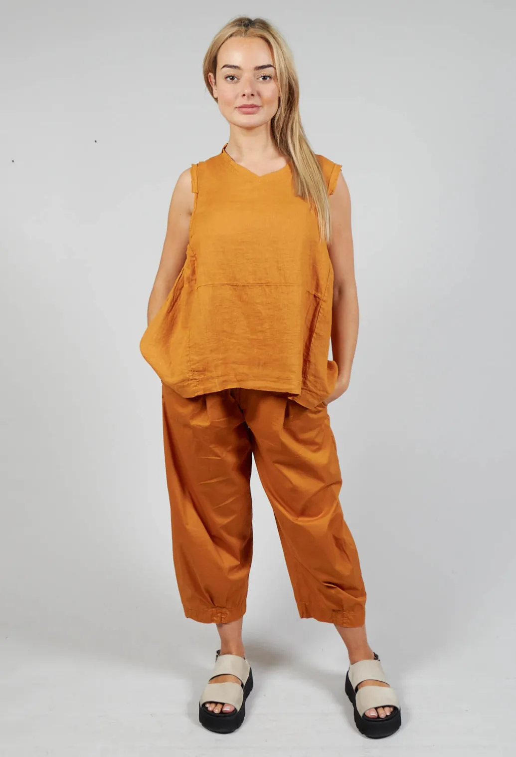 Giove L Shirt In Ambra