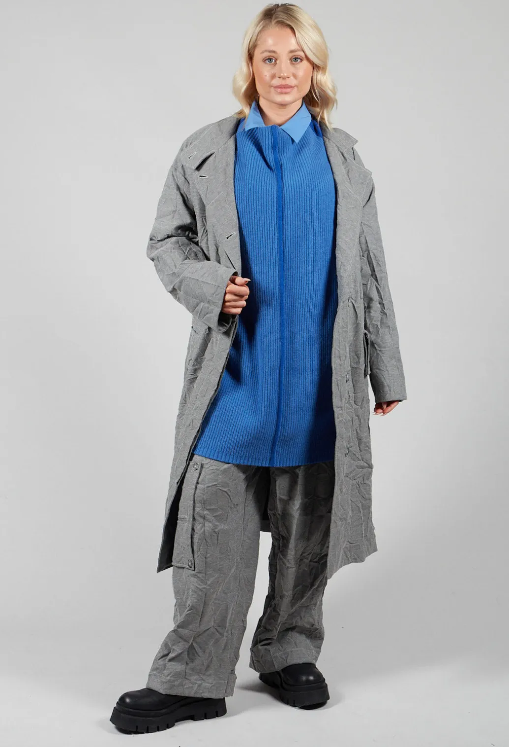 Glori Blouse in Sky