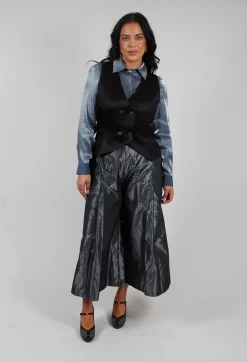 Glossy Shirt in Blue