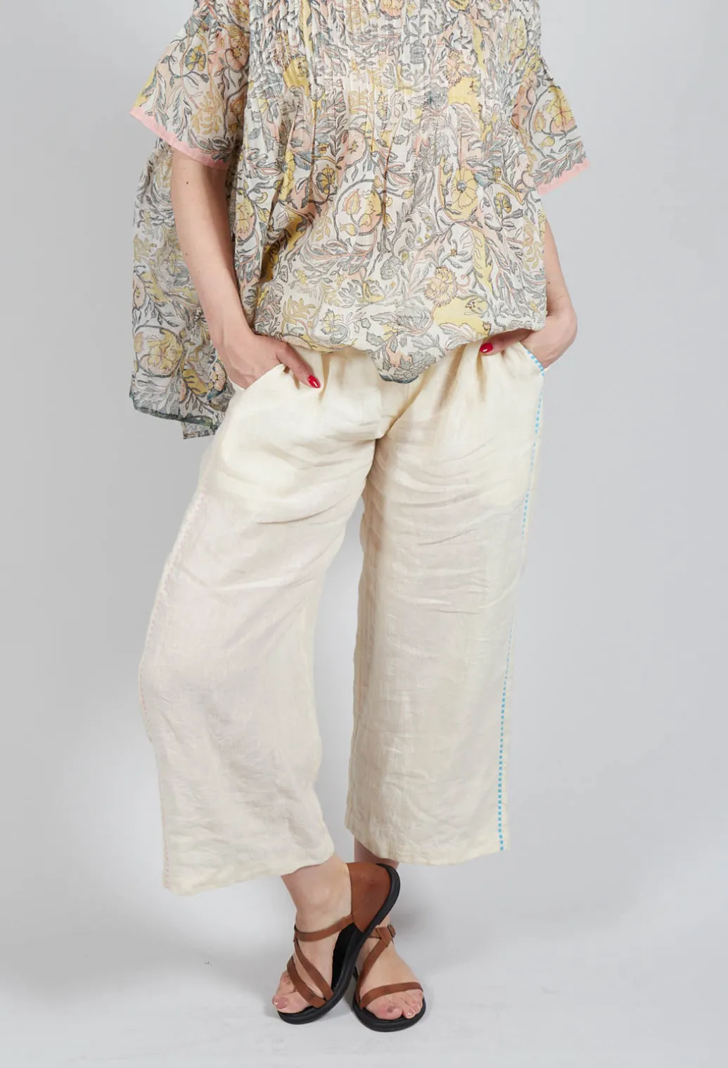 Gorse Trousers in White