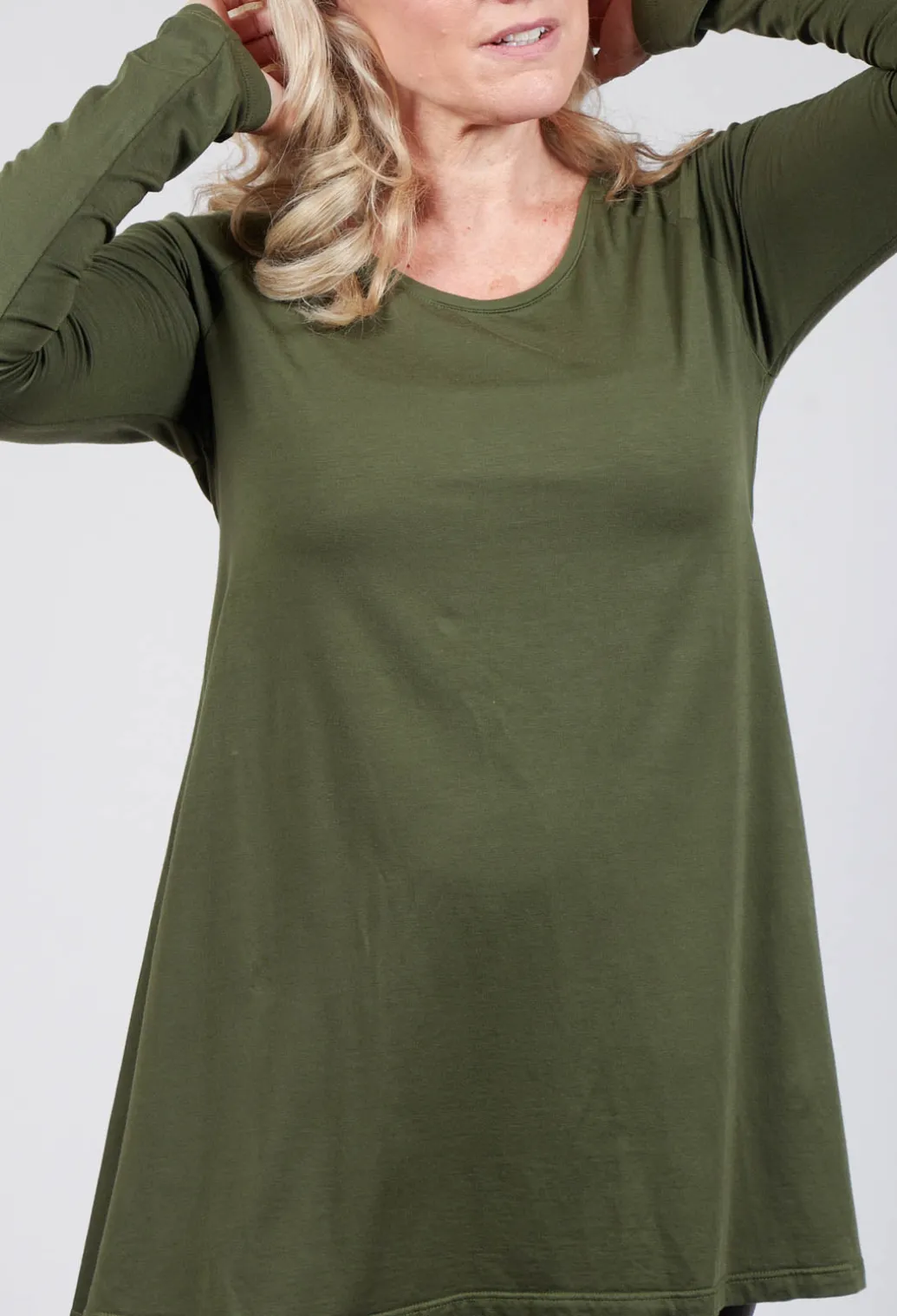 Gruppenre T Shirt in Avocado Green