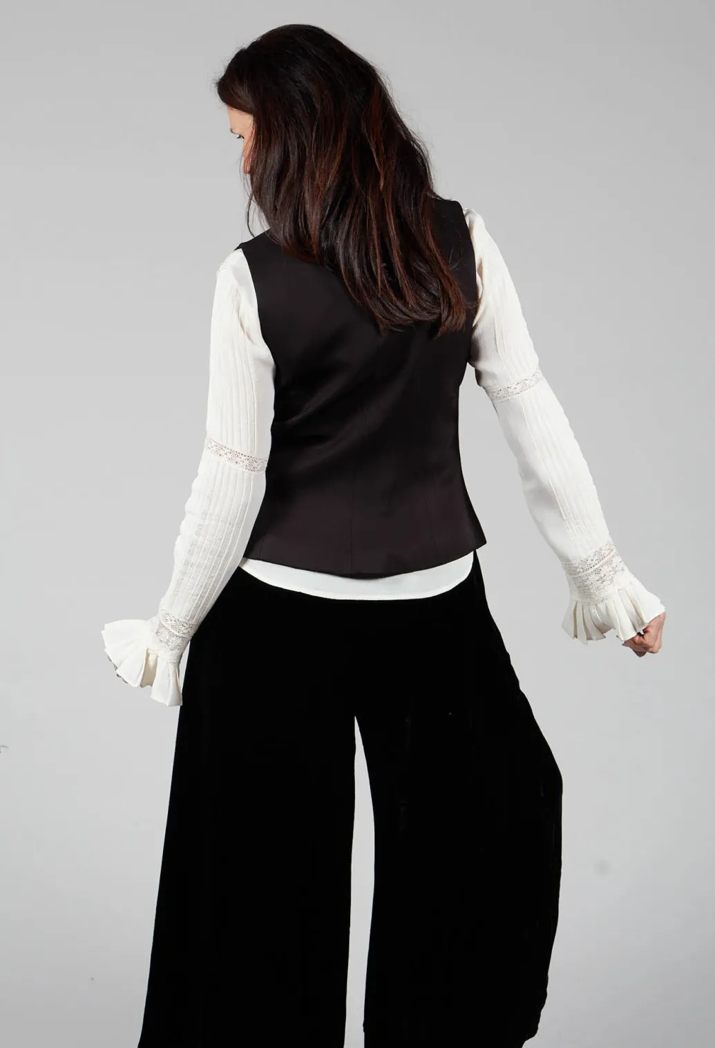 Gypsy Waistcoat in Black