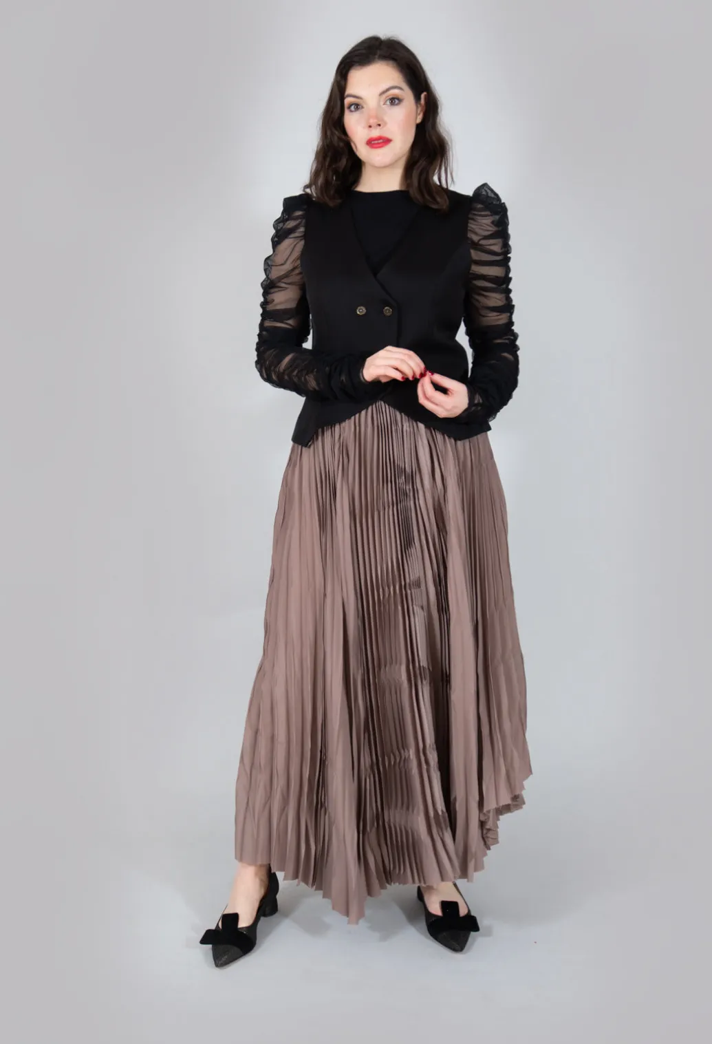 Gypsy Waistcoat in Black
