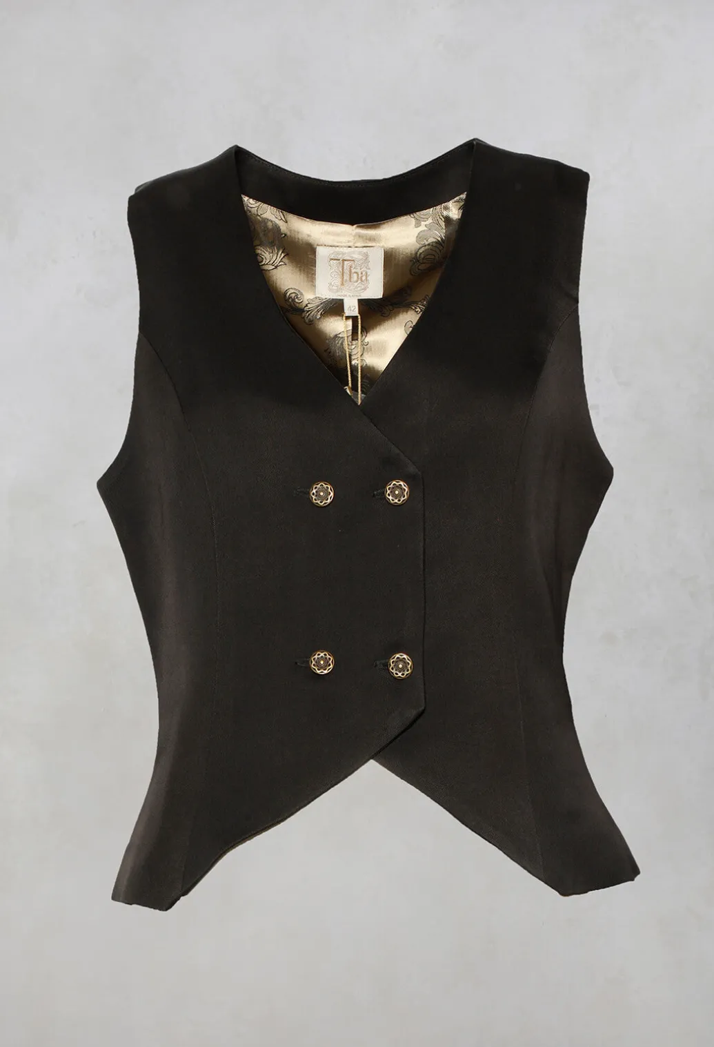 Gypsy Waistcoat in Black