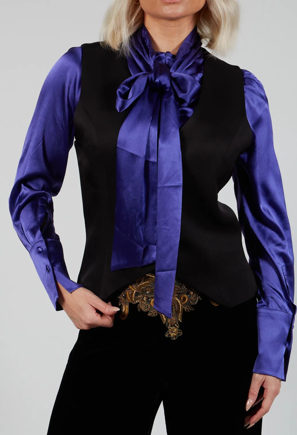 Gypsy Waistcoat in Black