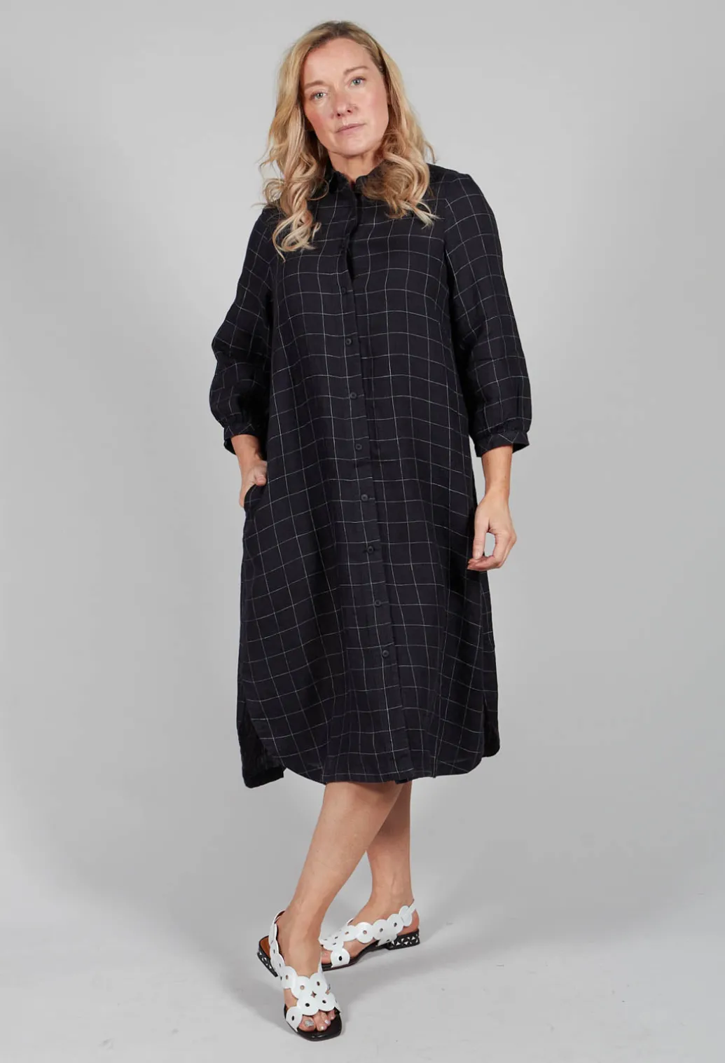 Harfang Dress in Black