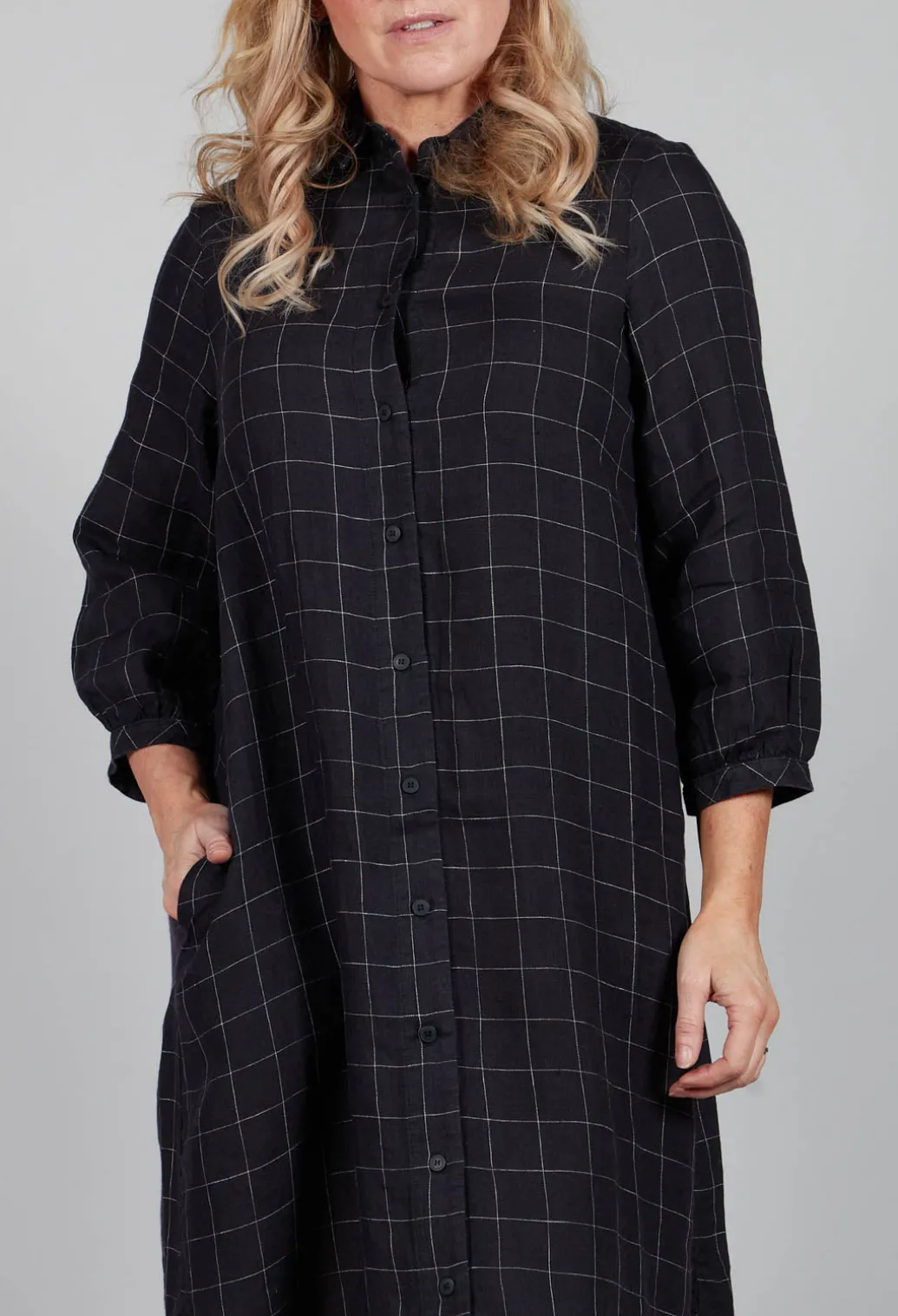Harfang Dress in Black