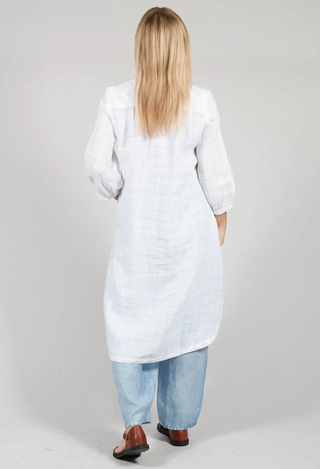Harfang Dress in White