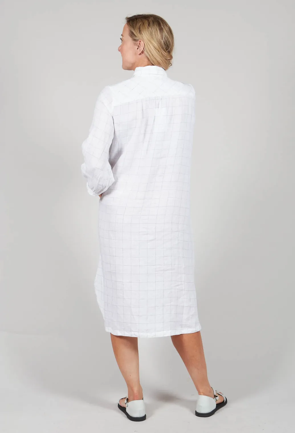 Harfang Dress in White