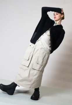 Hooded Cardigan in Black
