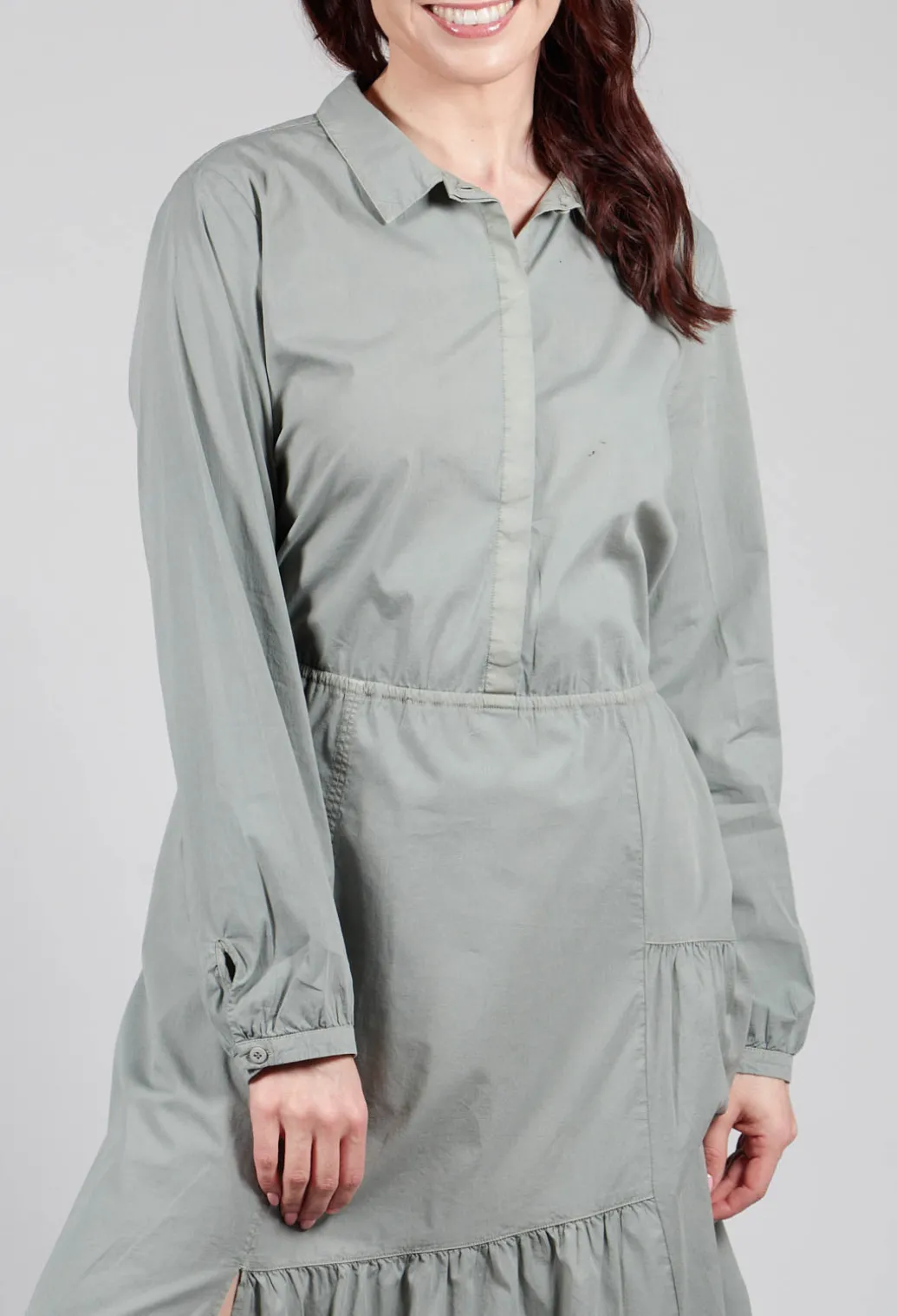 Imeko Dress in Eucalyptus