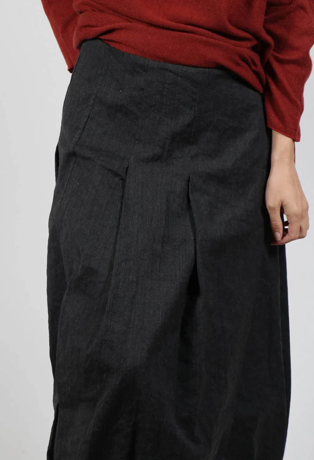 Inox Cross Skirt in Slate
