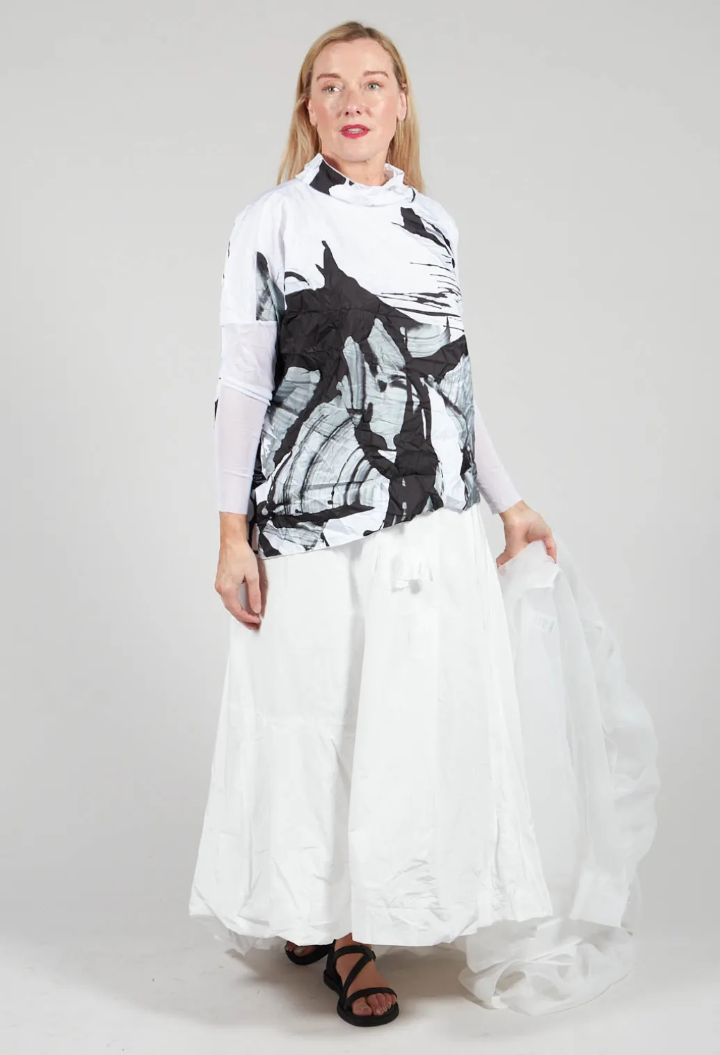 JACE Shirt in White Colourful