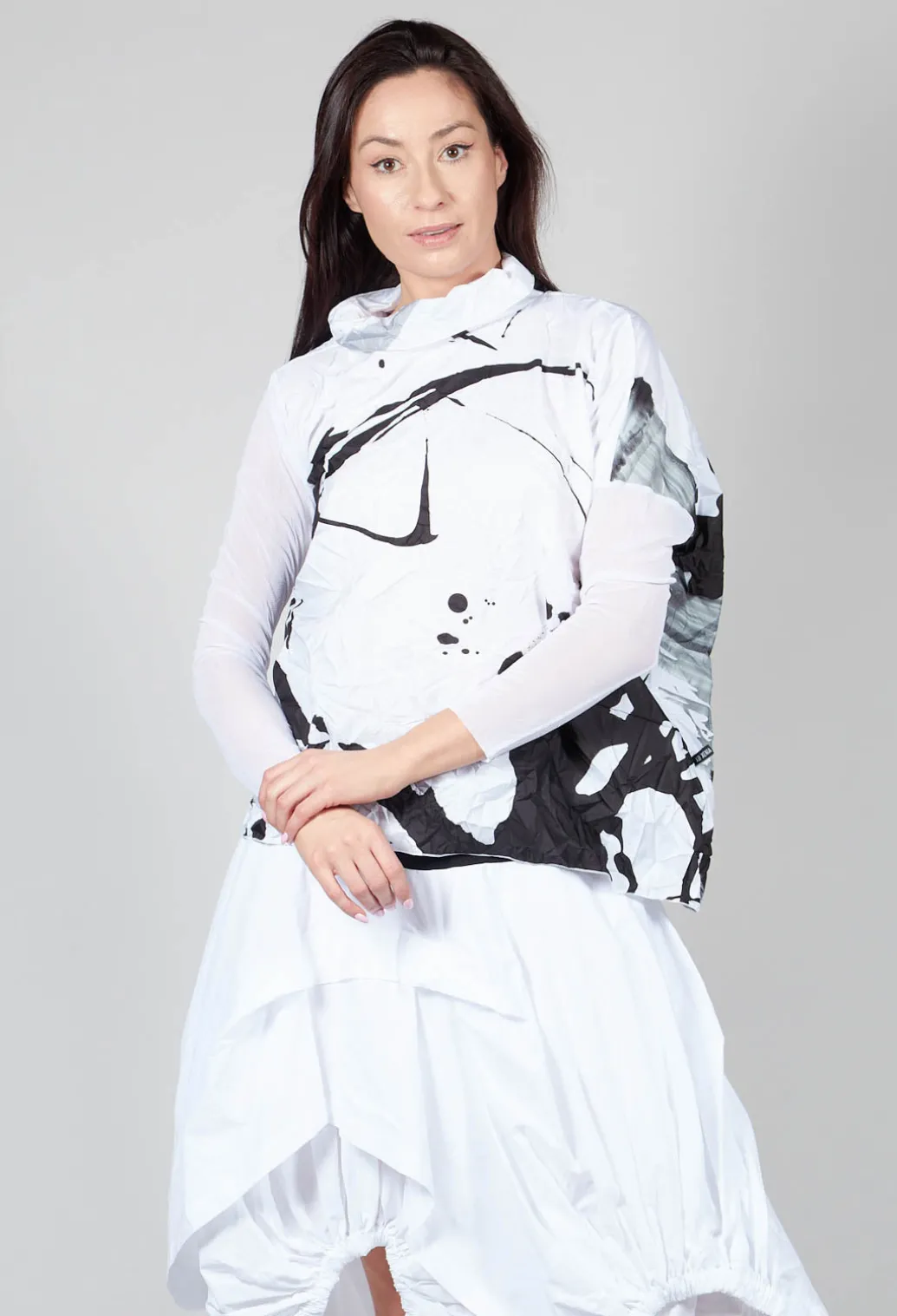 JACE Shirt in White Colourful