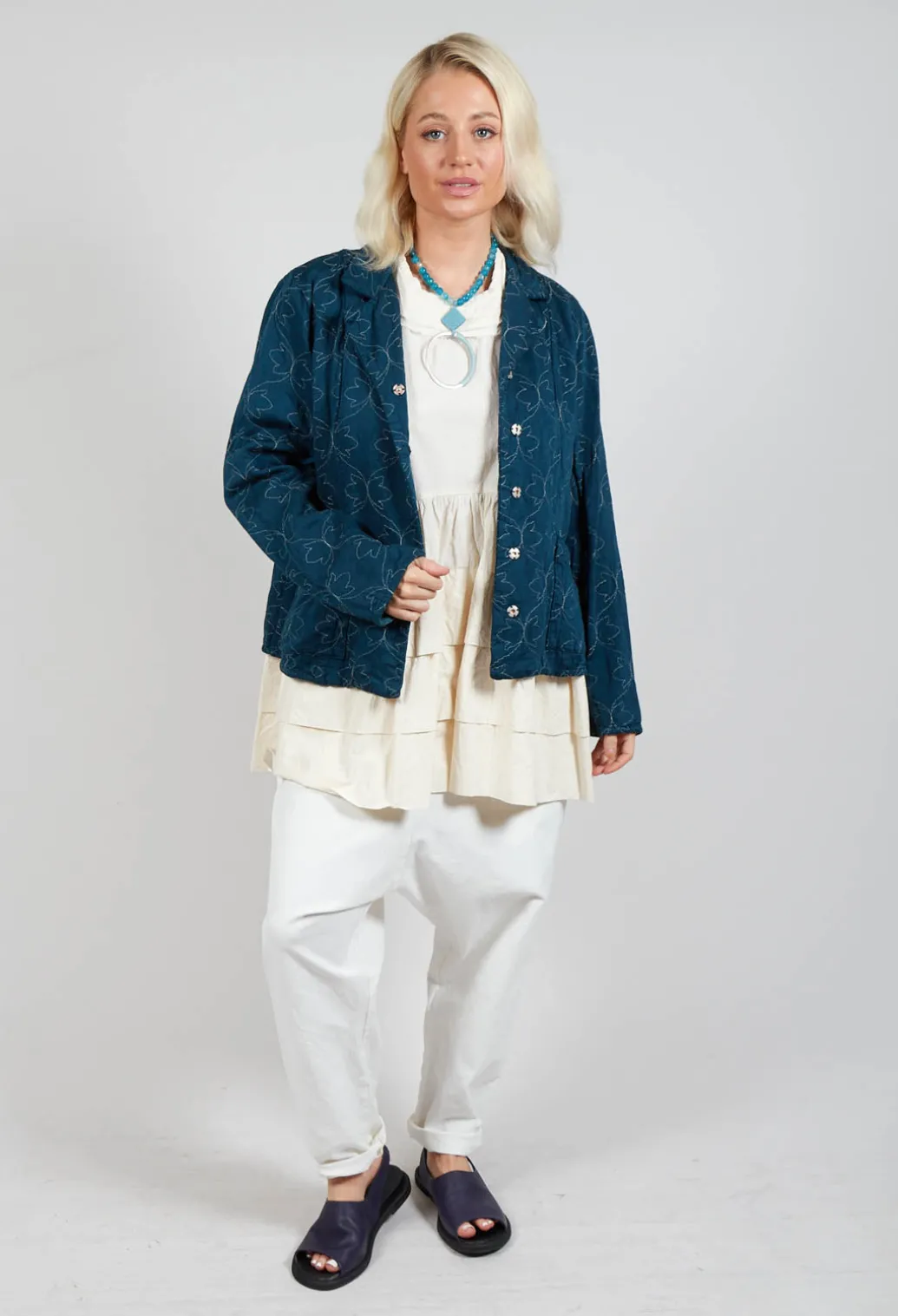 Jacket with Stitch Detail in Ernst