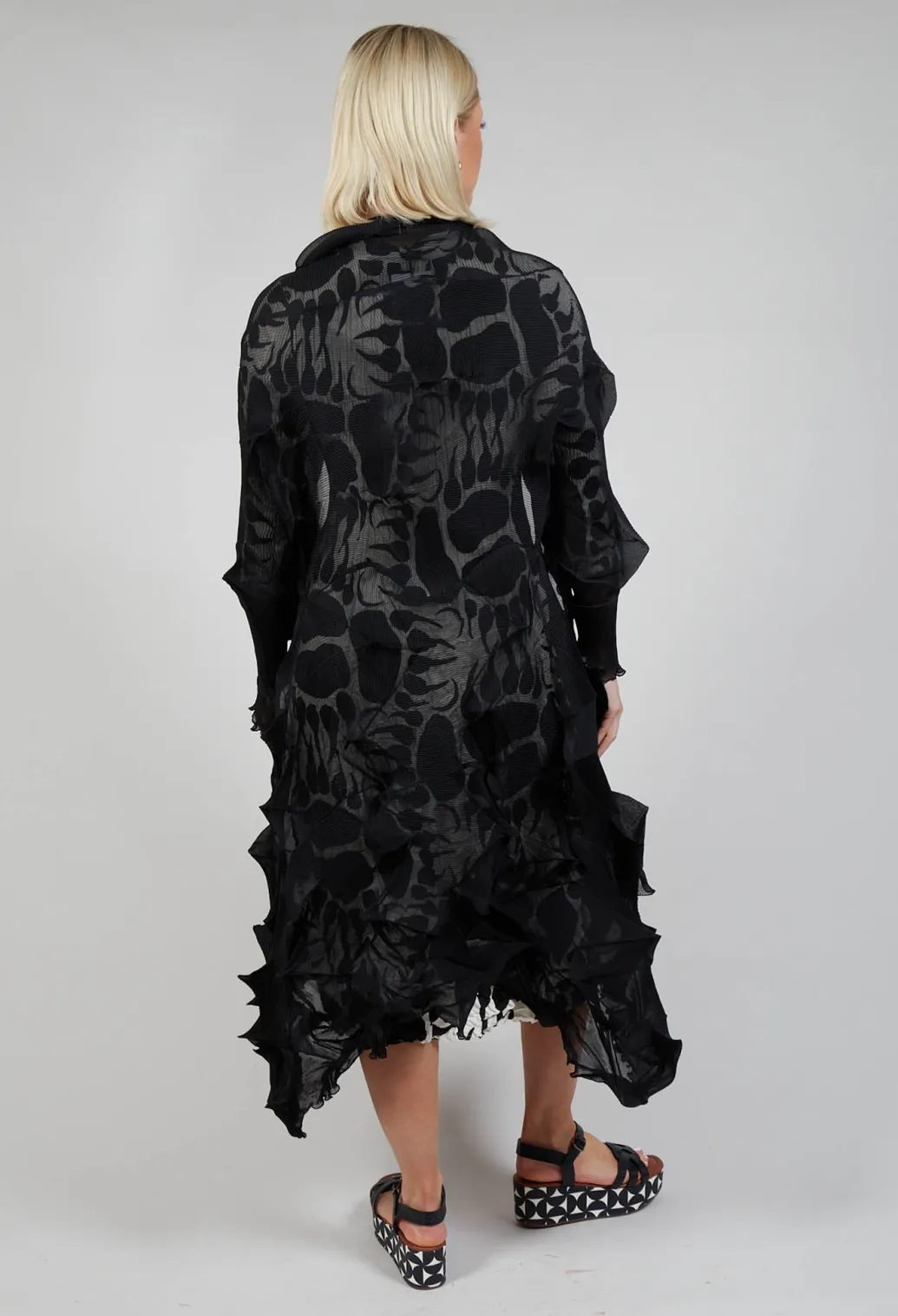 Jacqui Coat in Black