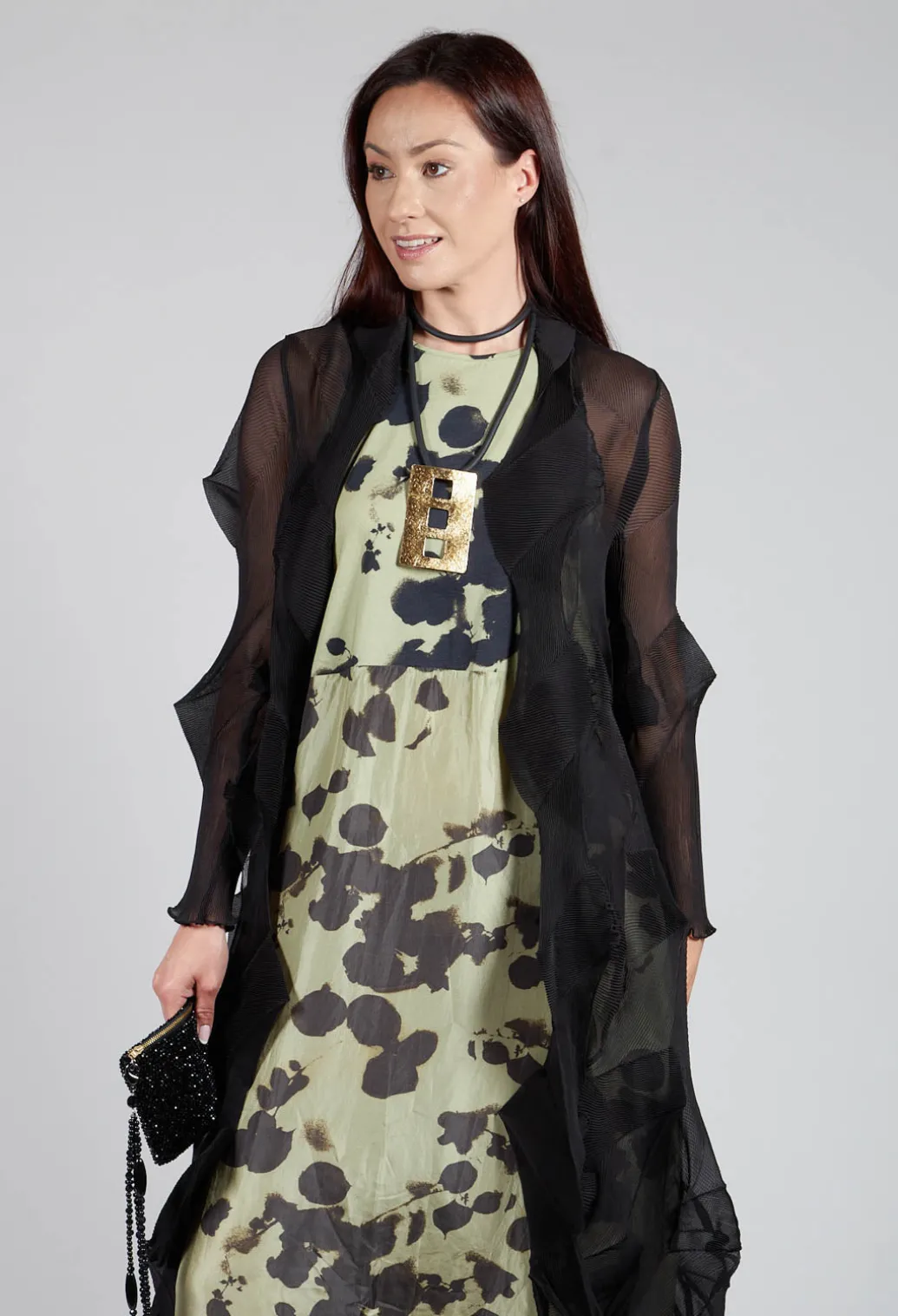 Jacqui Coat in Black