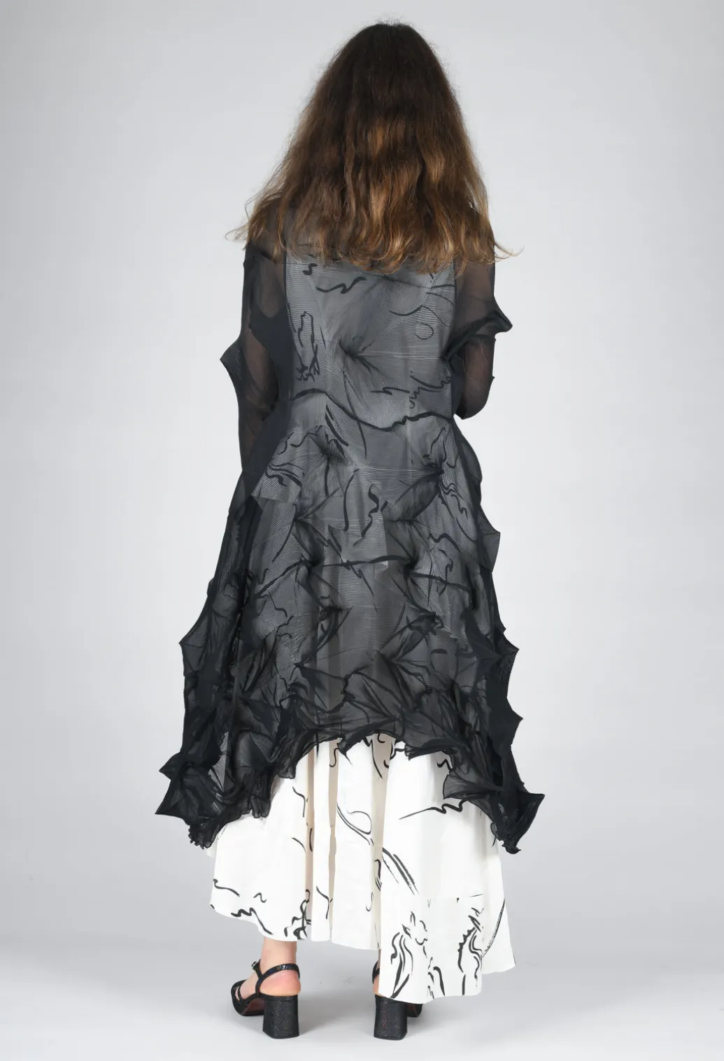 Jacqui Coat in Black