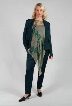 Jazz Jacket in Petroleum