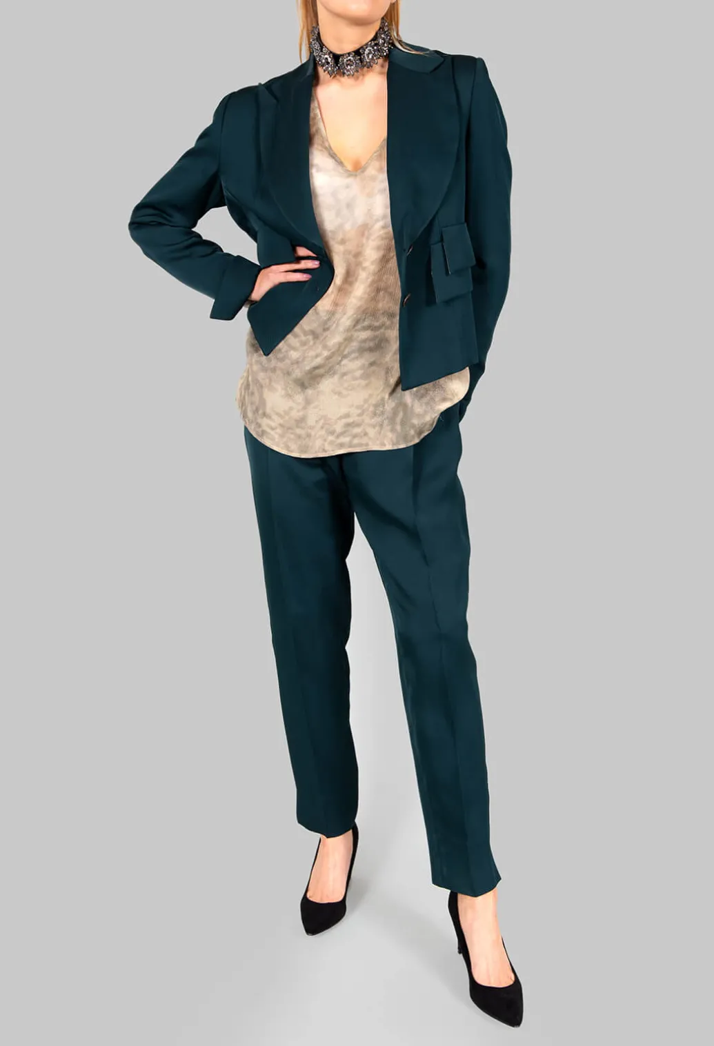 Jazz Jacket in Petroleum