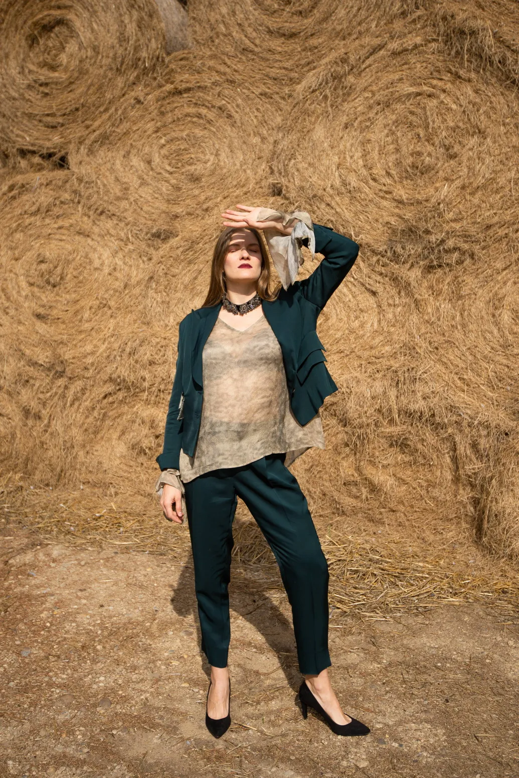 Jazz Jacket in Petroleum