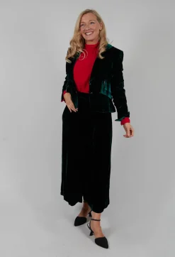 Jazz Lux Jacket in Petrol