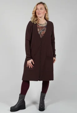 Jersey Leggings with Seam Detail in Umbra