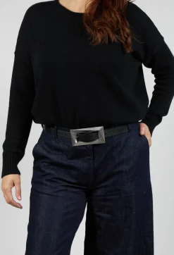 Kaname Belt in Nero