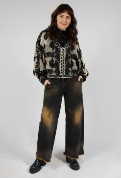 Knitted Dreami Jumper in Black