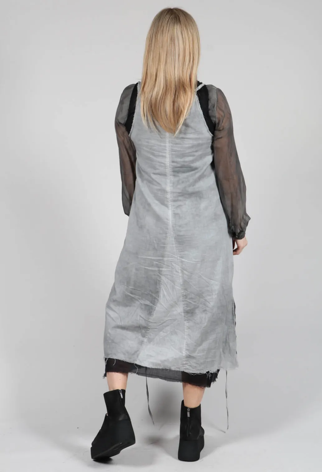 Layered Dress in The Watcher Grey