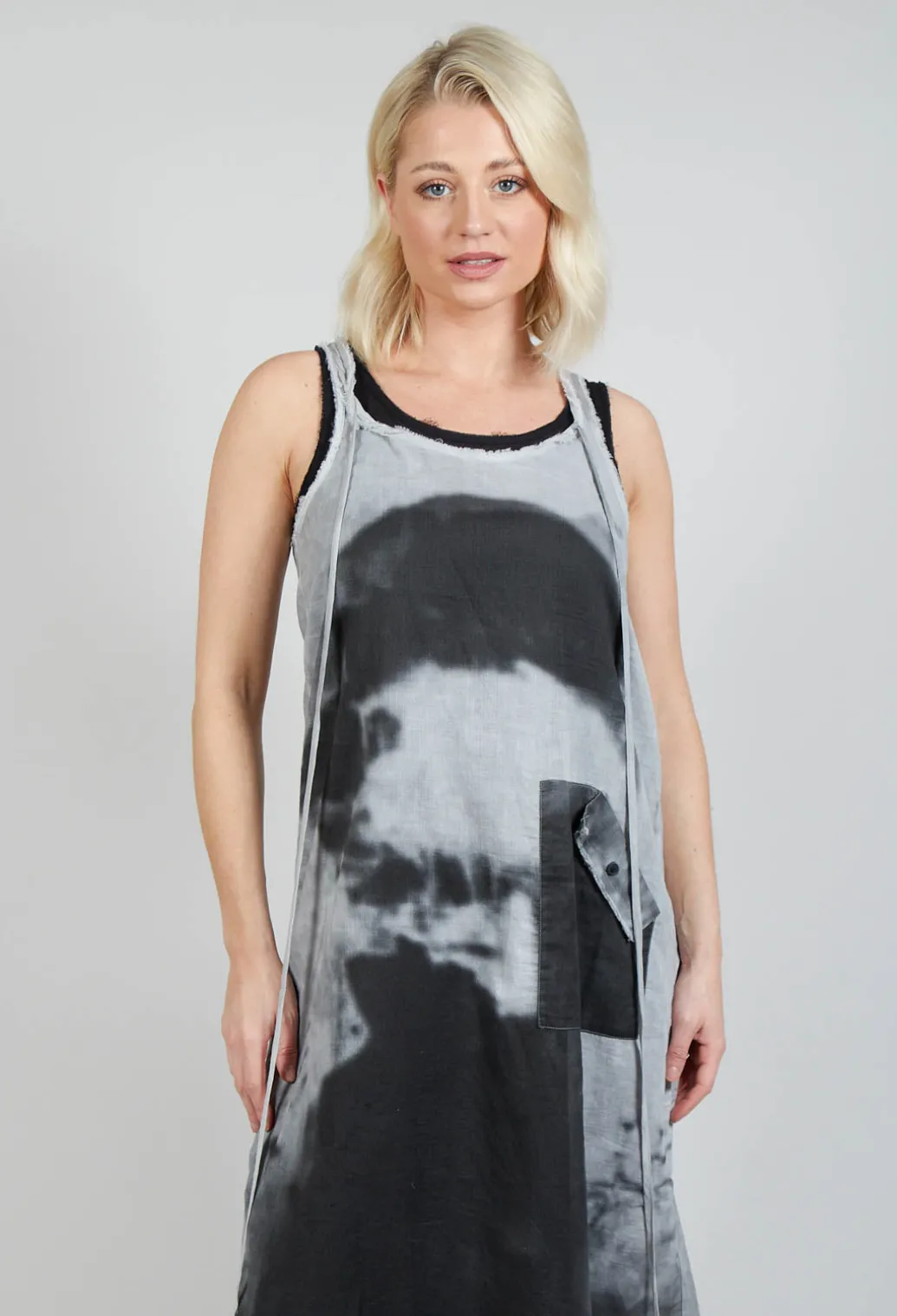 Layered Dress in The Watcher Grey