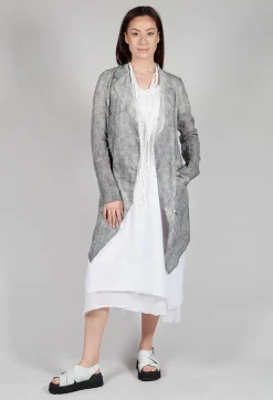 Layered Dress in White