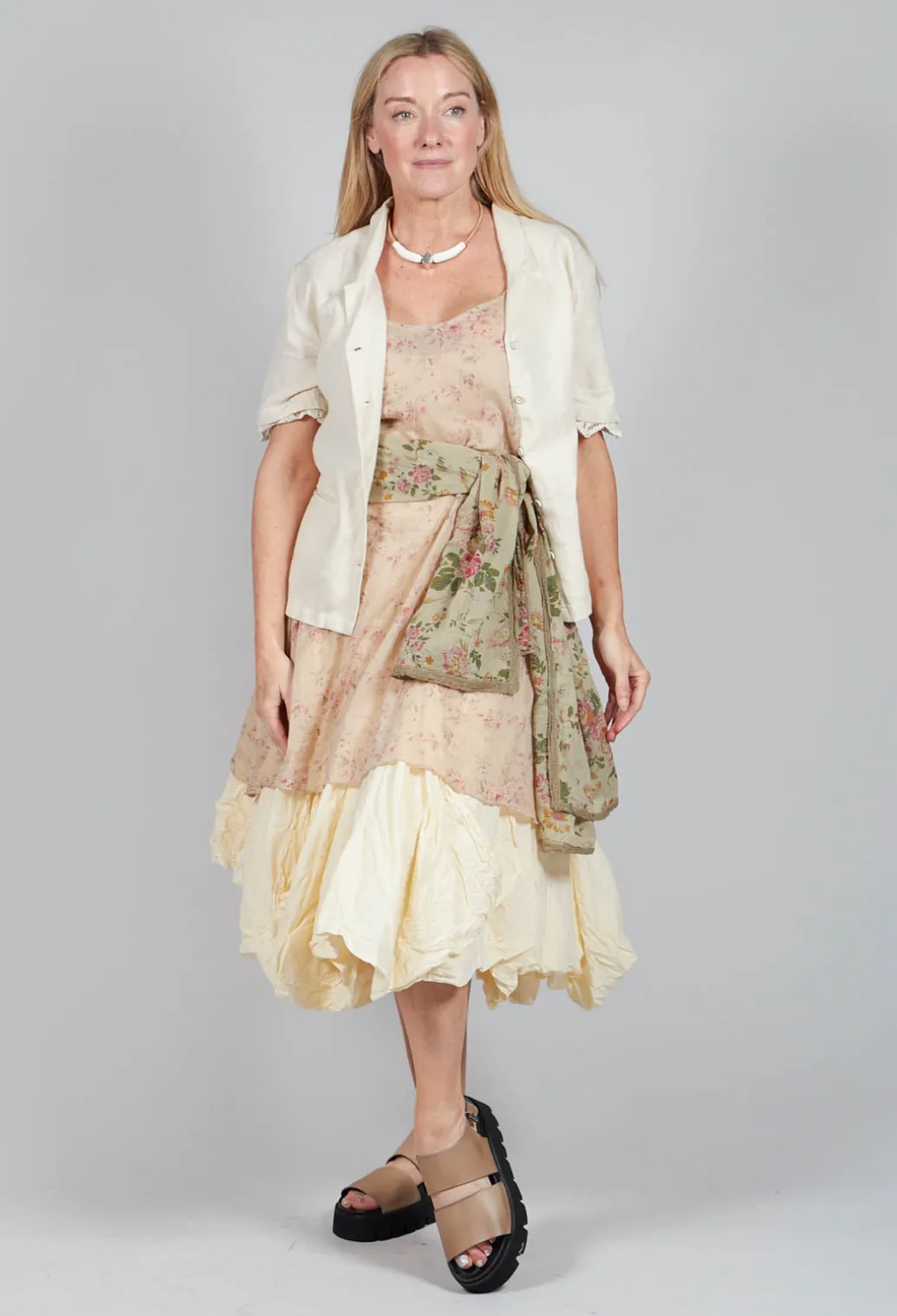 Lea Top in Liberty Beige Print