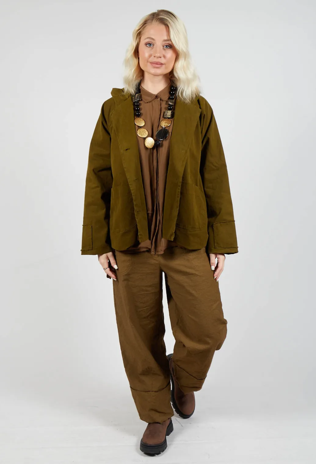 Legno Button Up Blouse