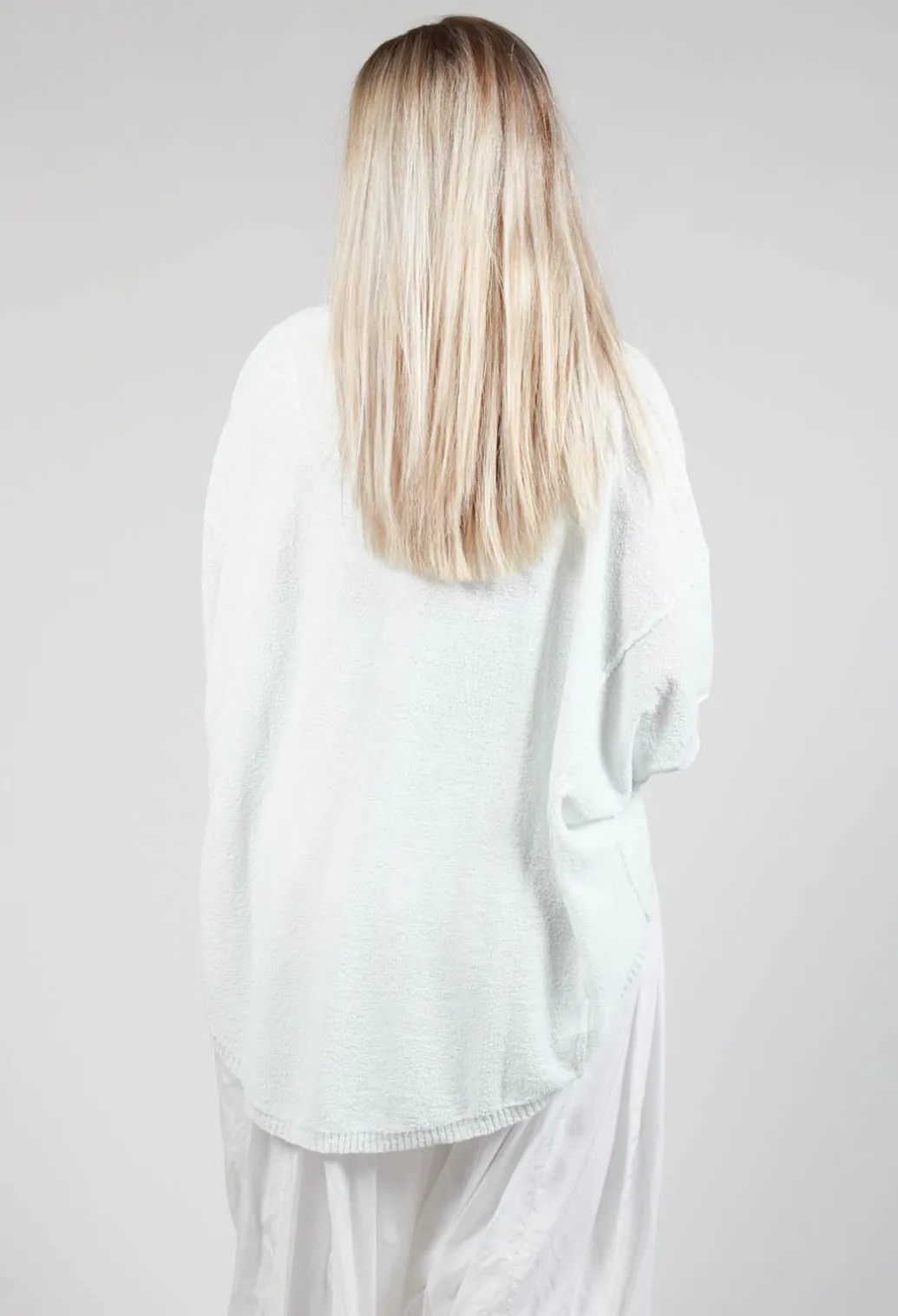 Lightwear Jumper in Tulip 10% Cloud