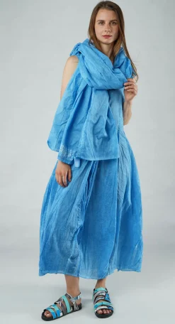 Lightweight Scarf in Malibu Cloud
